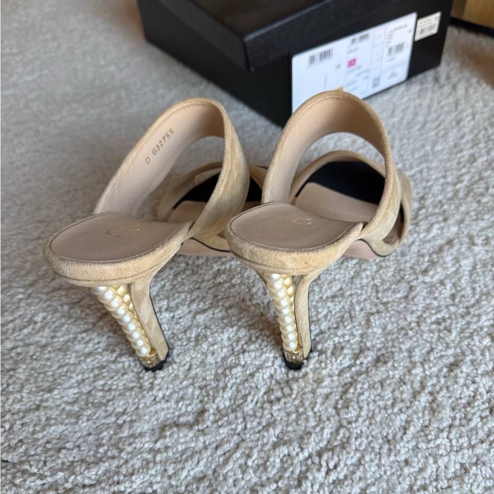 CHANEL  Beige Heels - Picture 7 of 8